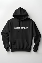 STAY WILD  -  HOODY DŽEMPERIS